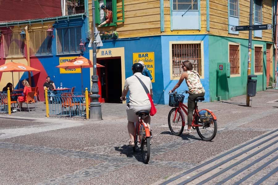 Bike Tour: Buenos Aires to the South - San Telmo: cobblestones, tango mood, and the city’s early layers