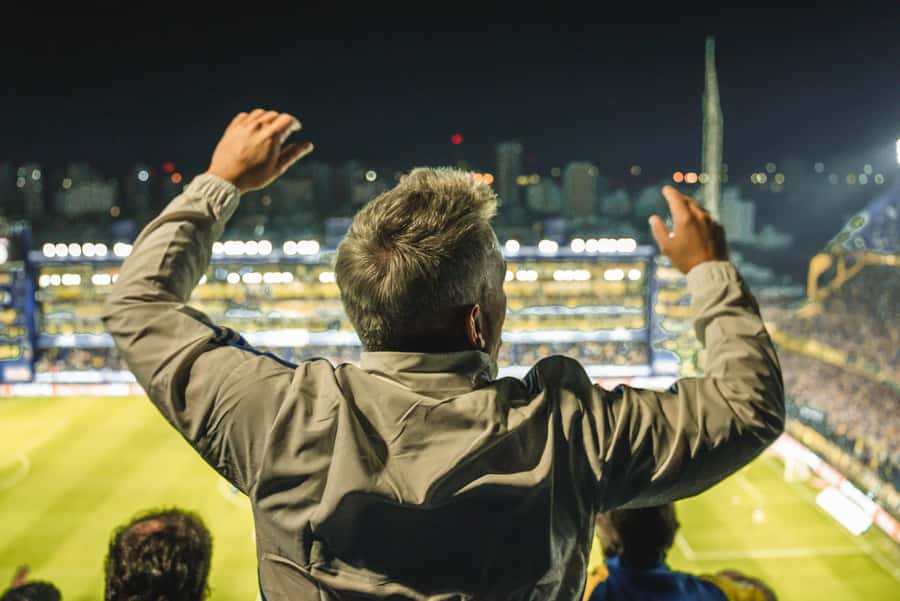 Buenos Aires: Boca Juniors Game with Transport & Local Guide - La Bombonera seat setup: Upper Circle Long Side, Sector F
