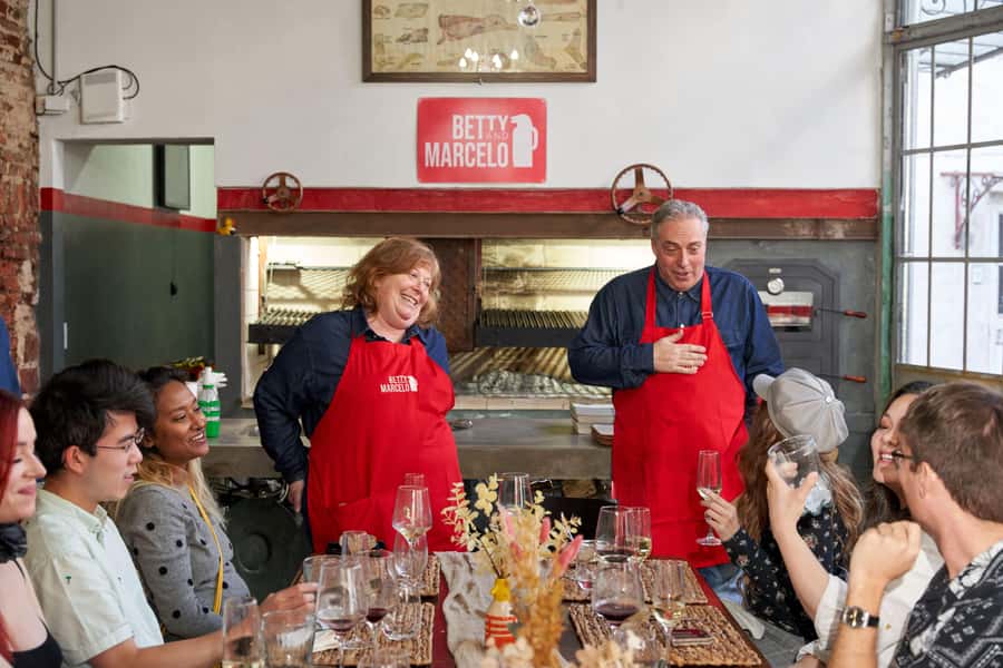 Buenos Aires: Join a Local Family for an Argentine Barbecue - Watching the Parrilla: How the 8 Courses Unfold