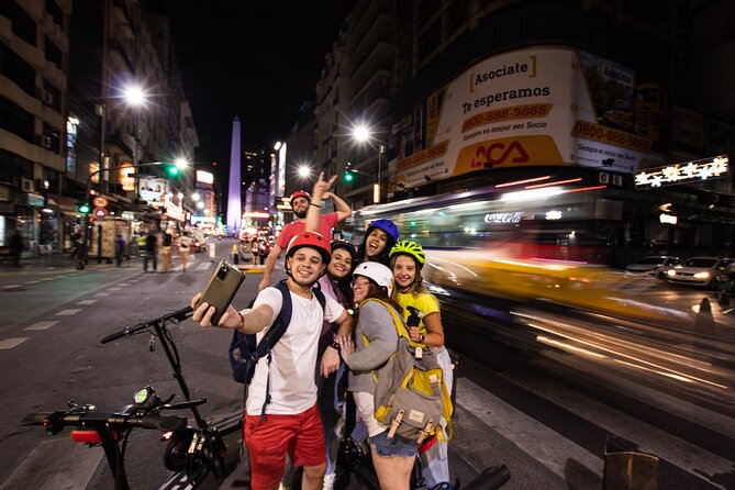 Buenos Aires Night Tour on Electric Scooter - Price and value: $44 for scooters, admission bits, and drinks