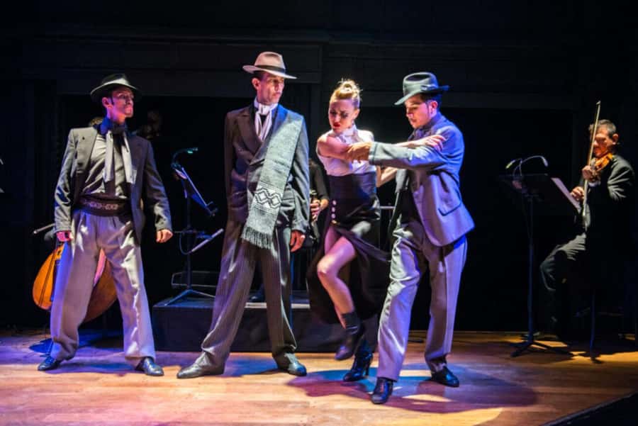 Buenos Aires Tango Show and Dinner in El Querandi - What You See onstage: Bandoneón, Dancers, Singers, and Real Tango Structure