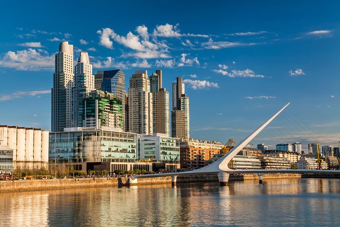 Buenos Aires Walking Tour with Local Guide and Optional Rooftop - Puerto Madero and Puente de la Mujer: the modern side of the city