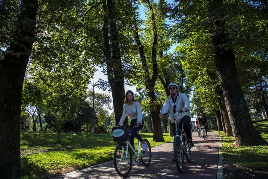 City Bike Tour in Palermo and Recoleta - Bosques de Palermo: the best switch from streets to open air