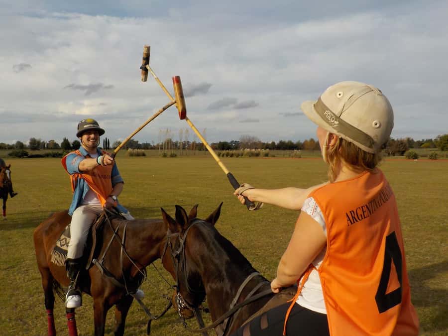 From Buenos Aires: Polo Match, Lesson, and BBQ Day-Trip - Your polo lesson: ride, hold the mallet, hit the ball