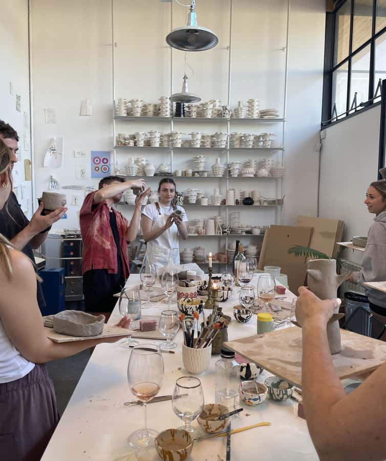 Wine & Pottery Class For Beginners in Buenos Aires Argentina - The clay experience: snacks, wine/beer, and that slow-down feeling